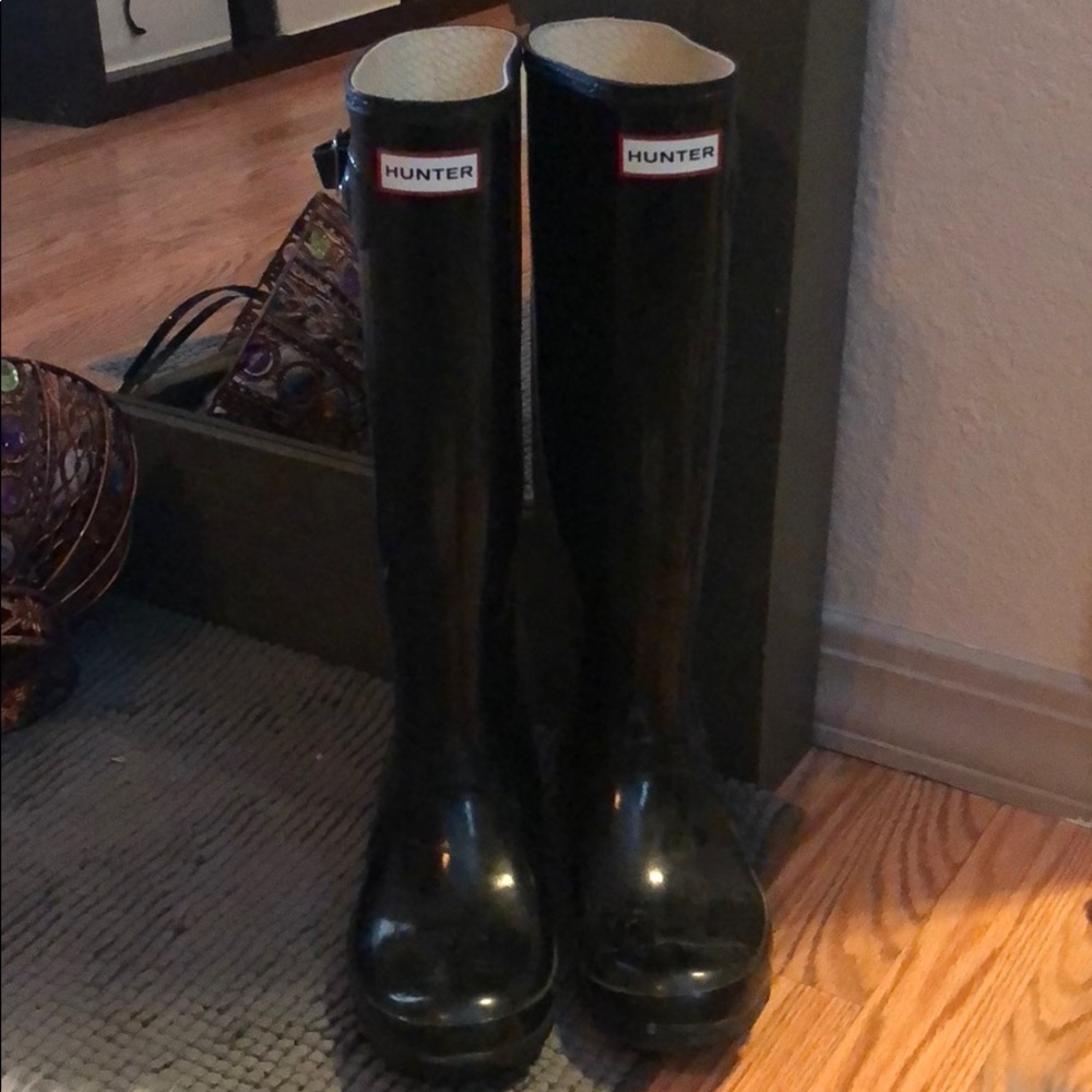 Black Hunter Rain Boots
